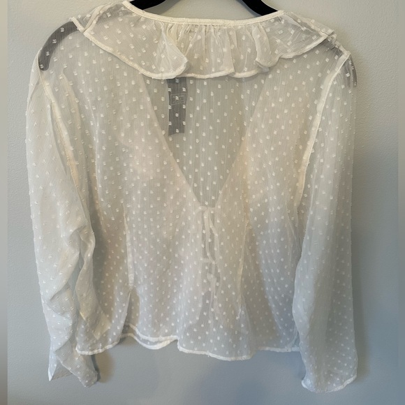 Abercrombie white blouse - Picture 2 of 5
